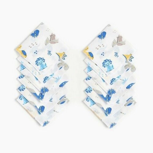 фото Носовой платок , синий, белый нет бренда