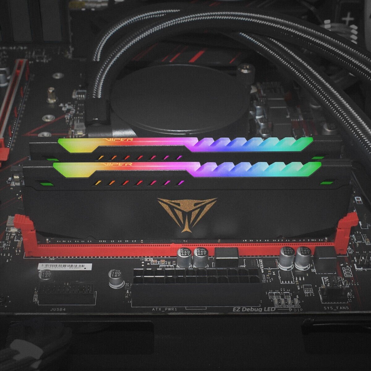Память оперативная DDR4 Patriot Memory Viper Steel 8Gb 3200MHz (PVSR48G320C8) - фото №16