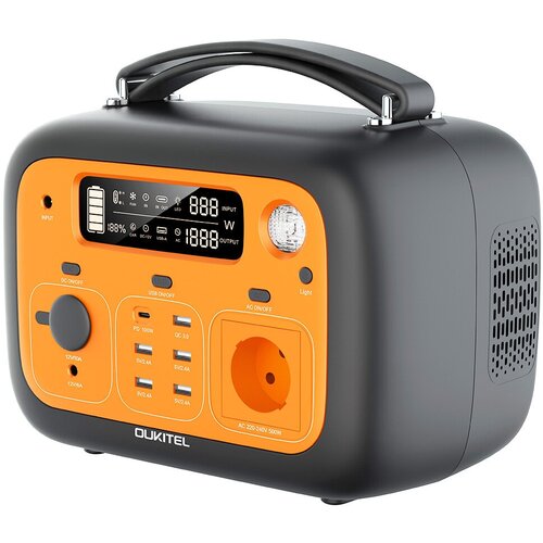 Портативный источник питания с объемом аккумулятора 500 Вт Oukitel P501 оранжевый 3999000₽