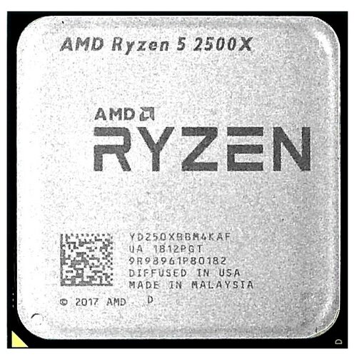 Процессор AMD Ryzen 5 2500X AM4, 4 x 3600 МГц, OEM процессор amd ryzen 7 pro 2700 pinnacle ridge am4 нет видео