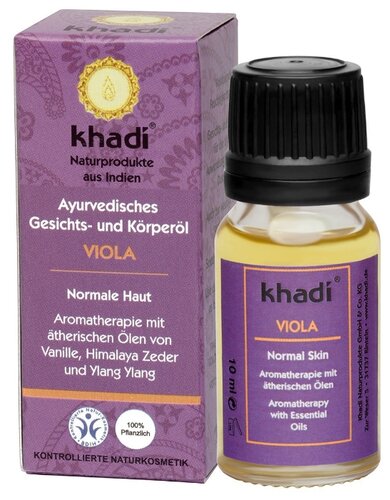 Khadi Naturprodukte Viola Масло для лица и тела