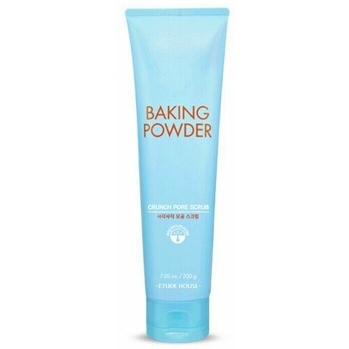 Etude Скраб для очищения кожи лица с содой / Baking Powder Crunch Pore Scrub, 200 мл скраб для лица с содой для очищения пор baking powder crunch pore scrub скраб 200г