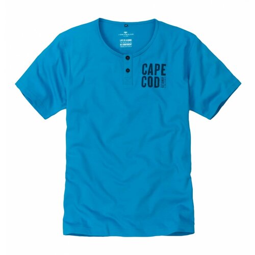 фото Футболка tom tailor, хлопок, размер m, голубой