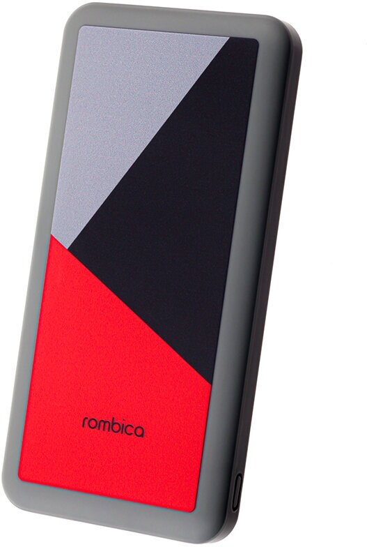 Внешний аккумулятор Rombica NEO Bright 3C 10000mAh black/red