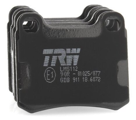 Дисковые тормозные колодки задние TRW GDB911 (4 шт.)