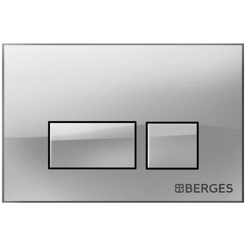 Клавиша смыва для инсталляций Berges Element хром глянцевая (041013)