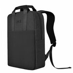 Рюкзак для ноутбука WiWU Minimalist Backpack 15,6 дюйма, водонепроницаемый - Черный - изображение