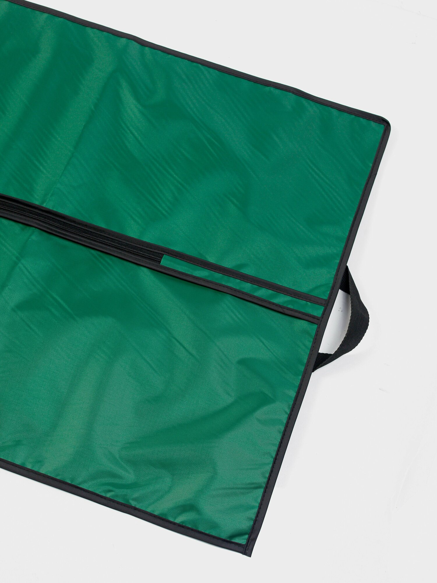 Чехол для одежды, GolD, 100х60, на молнии, с ручкой, оксфорд, зеленый - фотография № 3