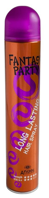 Angel Professional Fantasy Party лак для волос Long Lasting Hair Spray, экстрасильная фиксация, 400 мл