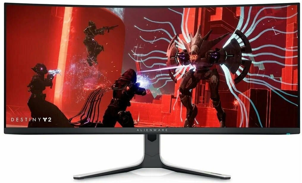 34" Монитор Alienware AW3423DW, 3440x1440, 175 Гц, OLED, черный/белый