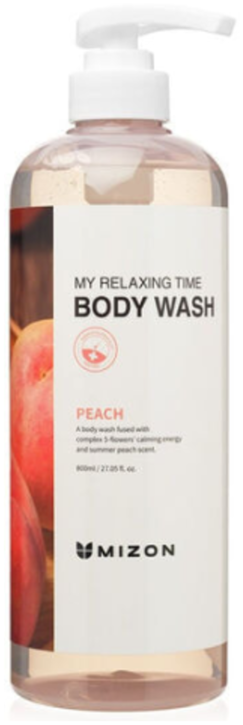 Гель для душа с экстрактом персика [Mizon] My Relaxing Time Body Wash