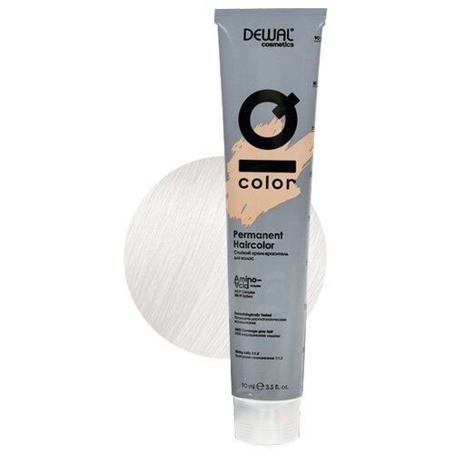 фото Dewal cosmetics краситель перманентный iq color (корректор), neutral, 90 мл