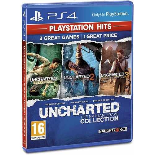 PS4 игра Sony Uncharted: Натан Дрейк. Коллекция (Хиты PS) ps4 игра sony gran turismo sport подддержка vr хиты ps