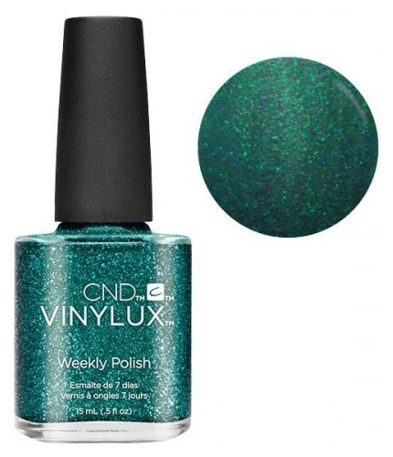 CND Лак для ногтей Vinylux, 15 мл, 234 emerald lights