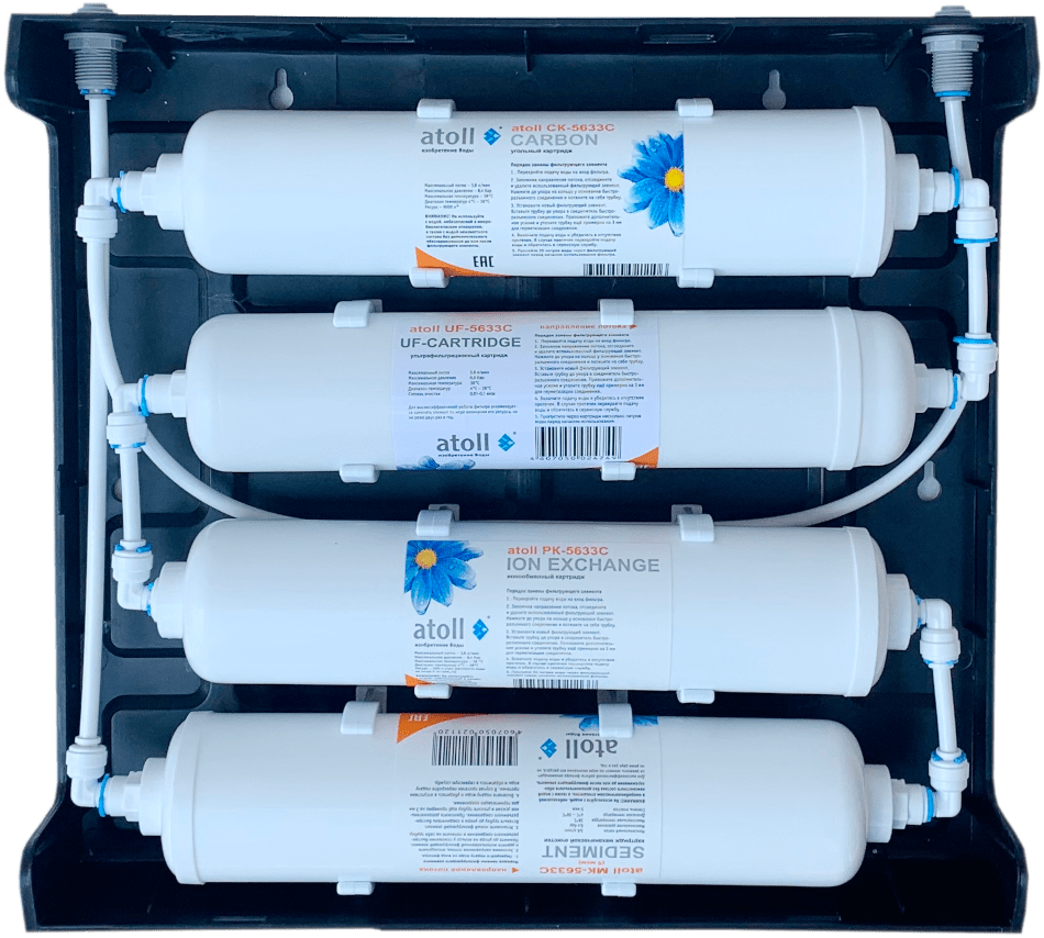 Ультрафильтрационный проточный питьевой фильтр atoll Slim U-40s - фотография № 6