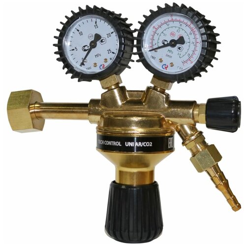 Регулятор расхода газа универсальный Сварог TECH CONTRO UNI ARCO2 ArR-128 манометры с поверкой 5290₽