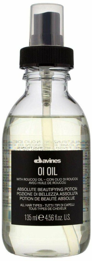 Davines OI Absolute Beautifying Potion Масло для абсолютной красоты волос, 135 мл, бутылка