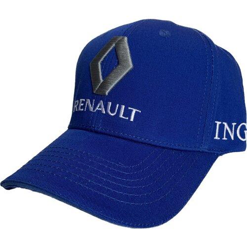 Бейсболка Renault Бейсболка мужская РЕНО кепка RENAULT, размер 55-58, голубой рено renault