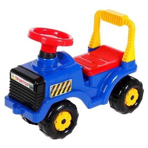 Альтернатива Машинка детская «Трактор», цвет синий