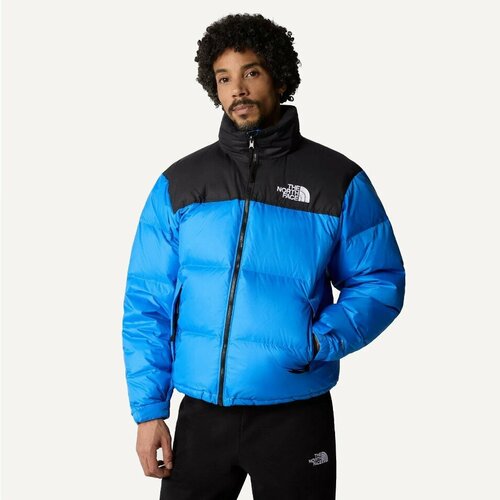 Пуховик The North Face, размер XL (52-54), голубой