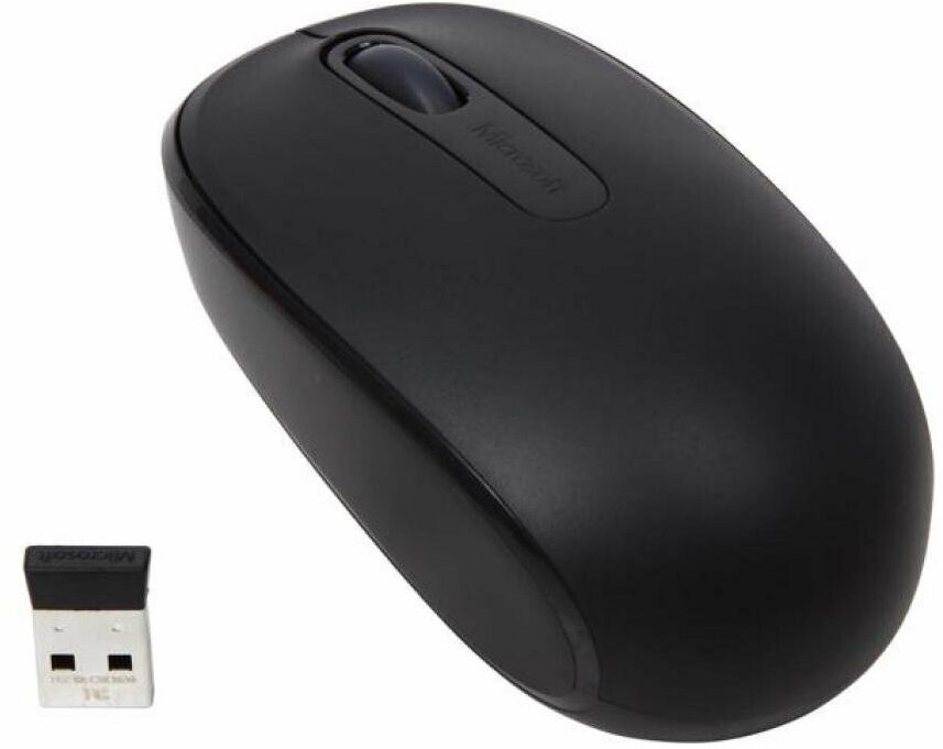 Мышь MICROSOFT Wireless Mobile Mouse 1850 USB Black (U7Z-00004)