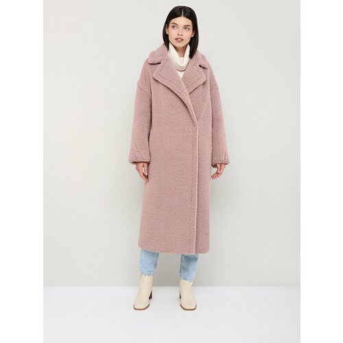 Пальто ALEF, размер 44, розовый пальто alef размер 44 розовый