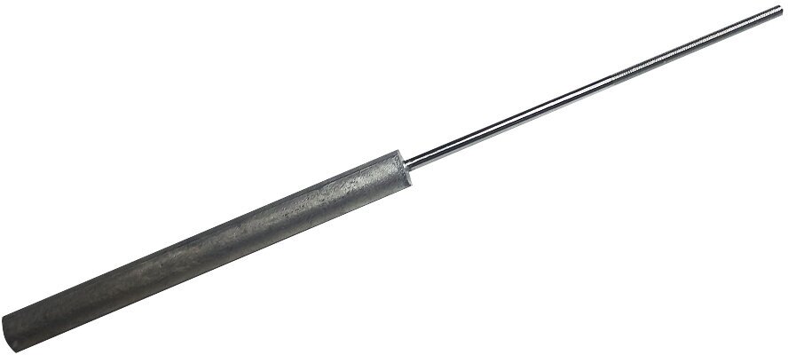 Анод магниевый M6, универсальный, длина 200 мм, диаметр 18 мм, длинная шпилька 183 мм