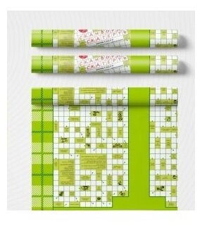 фото Скатерть в рулоне "Сканворды", 1,1х1,2 м (3 штуки)