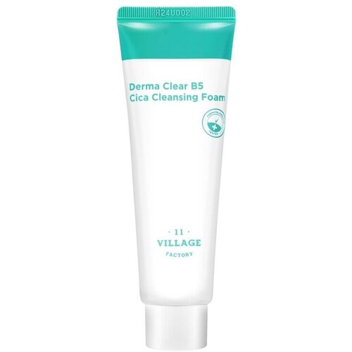 Пенка для умывания VILLAGE 11 FACTORY derma clear b5 cica cleansing foam увлажняющий питательный крем гель village 11 factory derma clear b5 cica cream 50 мл