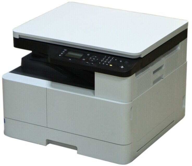 МФУ лазерное HP LaserJet M442dn, ч/б, A3, белый/черный - фотография № 6