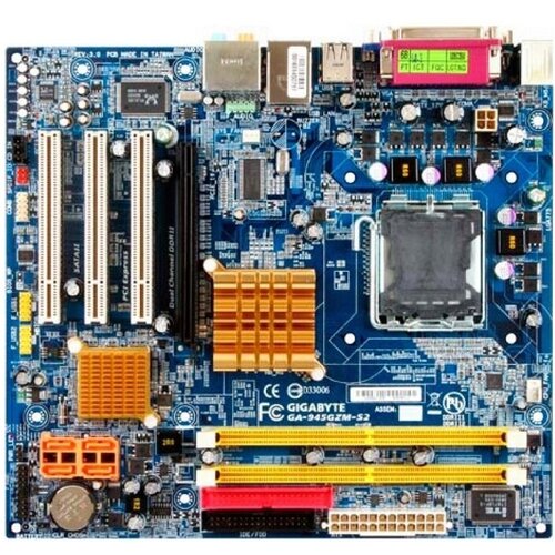 Системная плата сокет 775 GigaByte GA-945GZM-S2 219000₽