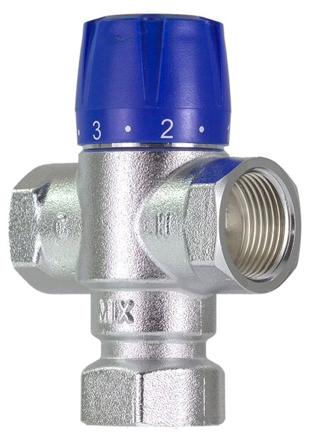 Трехходовой смесительный клапан термостатический Tim TMV811-03 муфтовый (ВР), Ду 20 (3/4"), Kvs 1.8