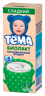 Продукт кисломолочный Тема Биолакт сладкий 3.2% 200мл Danone - фото №6