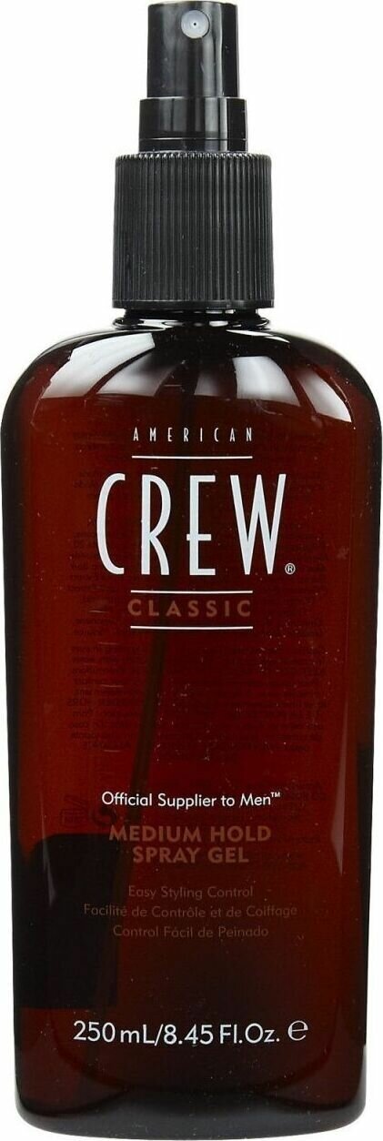 American Crew Classic Medium Hold Spray Gel Спрей-гель для волос средней фиксации 250 мл (American Crew, ) - фото №5