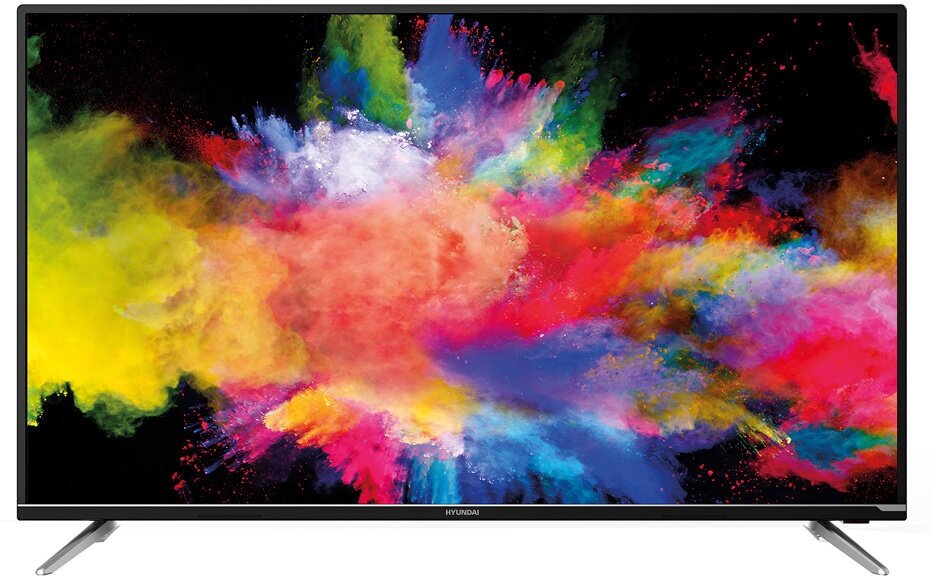 Телевизор Hyundai Android TV H-LED50EU7008, 50", LED, 4K Ultra HD, Android, черный