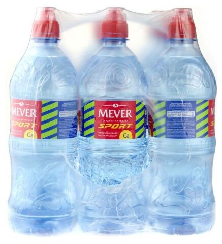 Вода питьевая природная негазированная "Мевер" 0,75 л ПЭТ 12шт. - фотография № 2