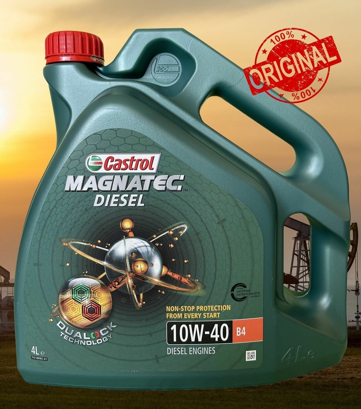 Моторное масло Castrol Magnatec Diesel 10W/40 B4, 1 л, полусинтетическое - фото №13