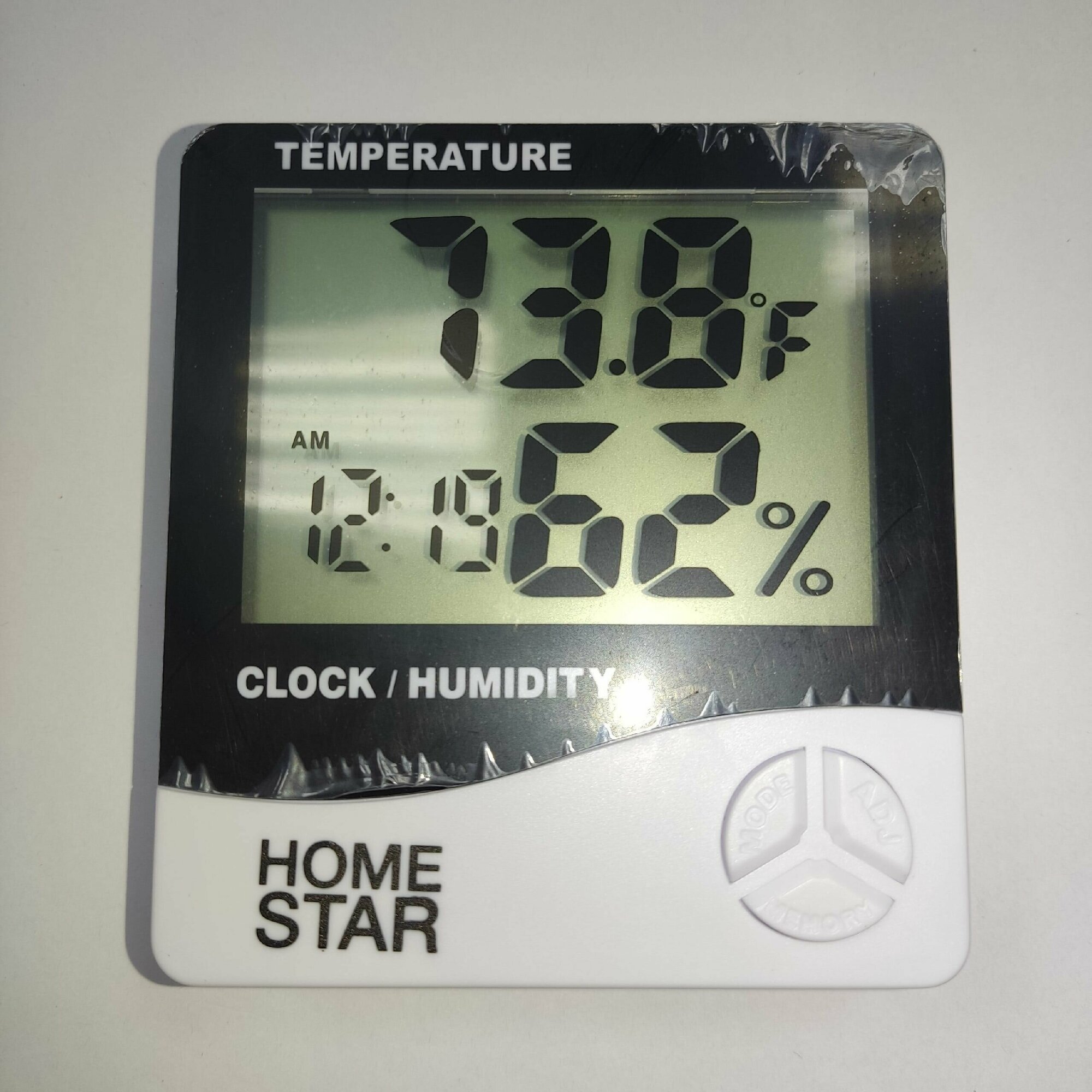 Термометр-гигрометр HomeStar HS-0108, цифровой - фотография № 9