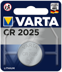 Батарейка VARTA CR2025, 1 шт.