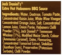 Соус Jack Daniel's Barbecue sauce Extra hot habanero, 260 г