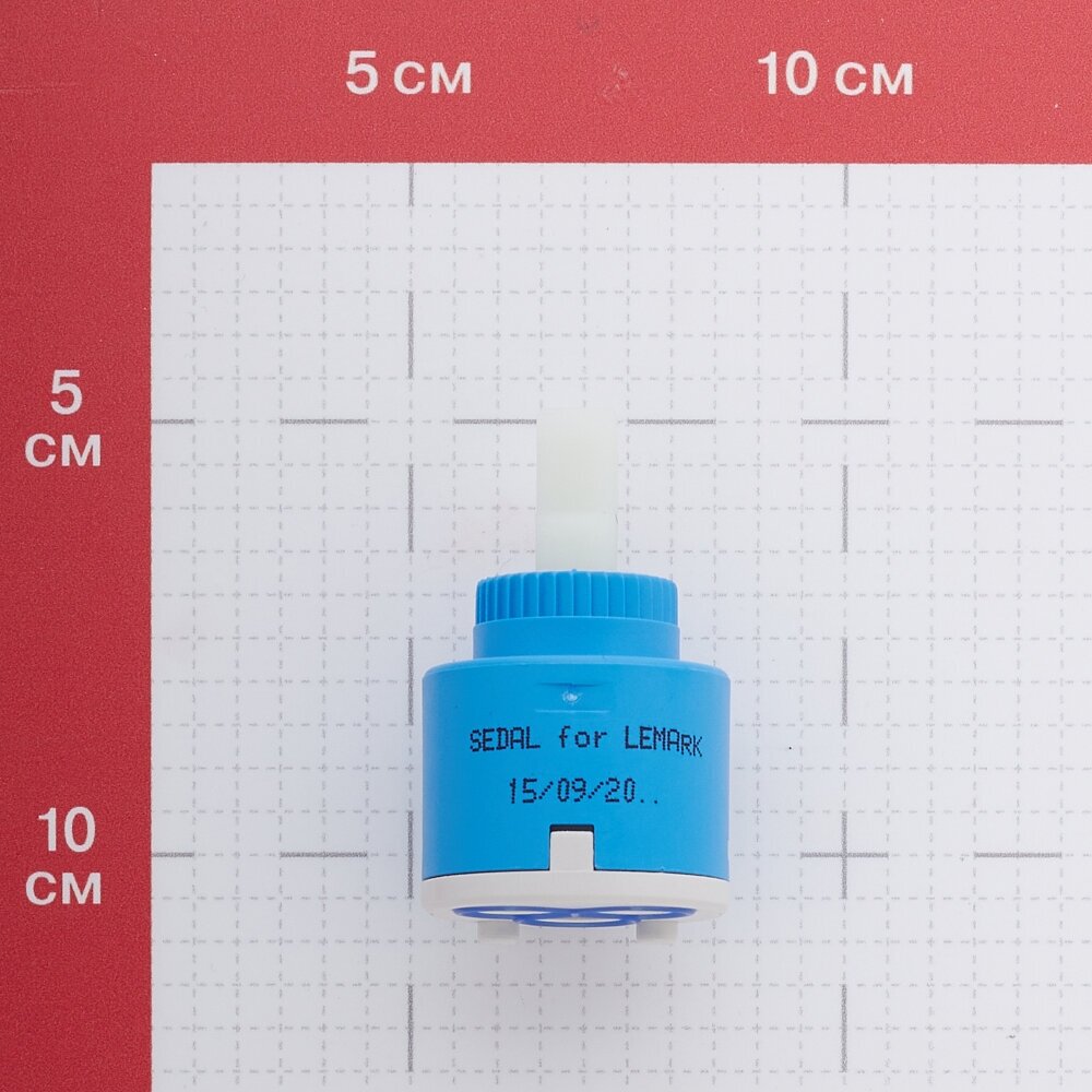 Картридж SEDAL с керам. пластинами 35 мм Lemark короткий, блистер (LM8503P-BL) - фотография № 7