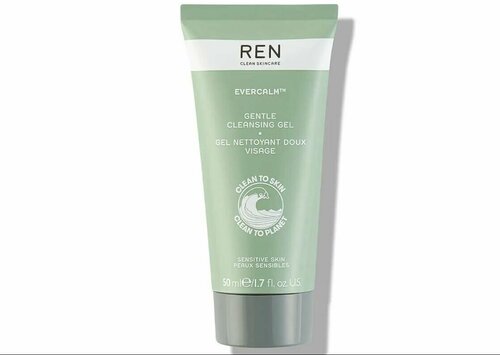 REN Clean Skincare TRAVEL Очищающий гель Evercalm Gentle Cleansing Gel 50 мл