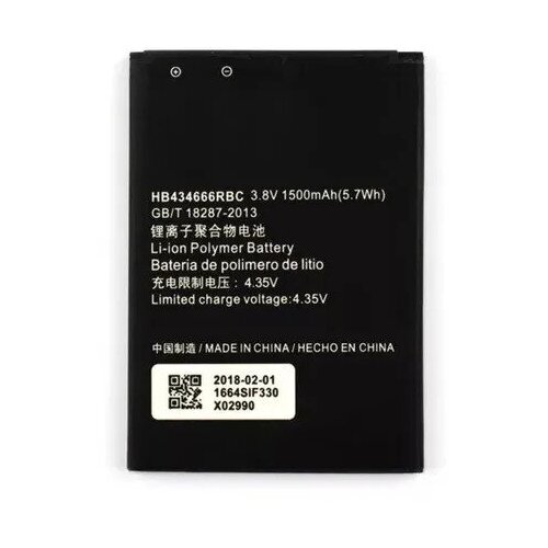 Аккумулятор для Huawei HB434666RBC(E5573 / MR150-3 Wi-Fi роутер / 8210FT) аккумуляторная батарея для роутера мегафон mr150 3 hb434666rbc премиум