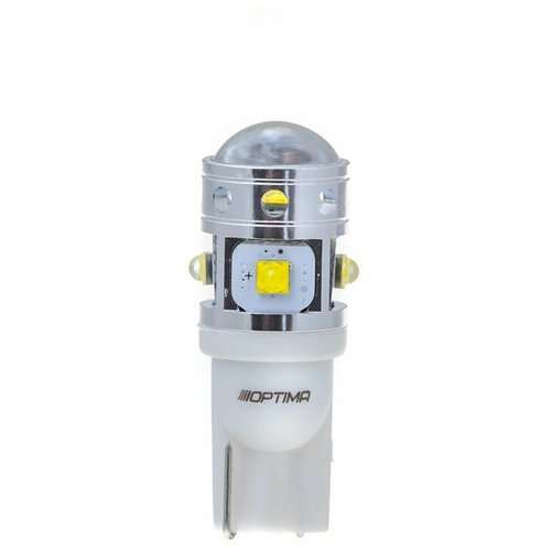 Светодиодная лампа W5W / T10 Optima MINI-CREE, 30W, CREE XB-D*6, 5100K, 12-24V, 1 лампа