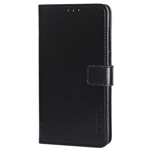 фото Чехол-книжка mypads для doogee y9 plus / doogee n20 из качественной импортной искусственной кожи с подставкой застёжкой и визитницей черный