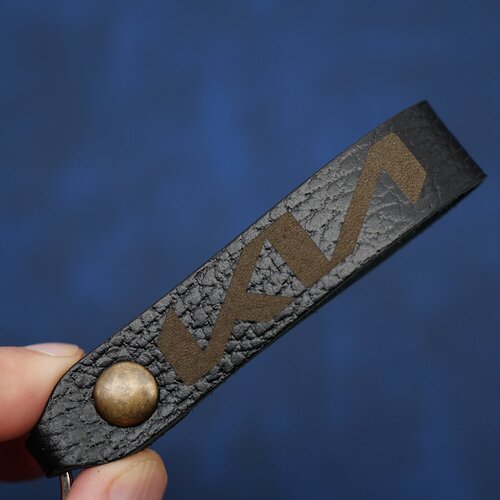 Брелок Мастерская Альфа, Kia, серебряный, черный