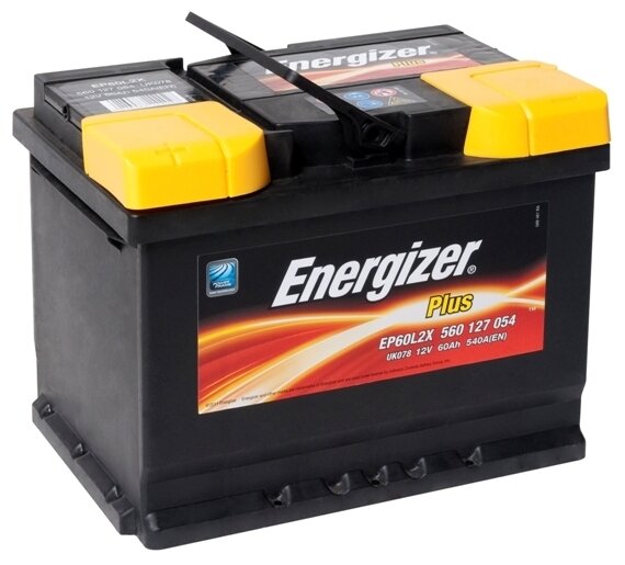Автомобильный аккумулятор Energizer Plus EP60L2X