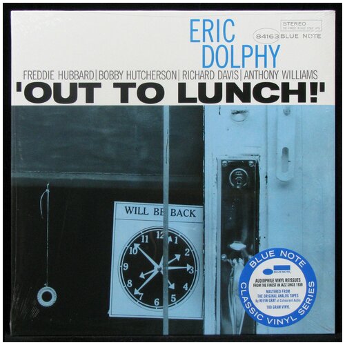 Виниловые пластинки, Blue Note, ERIC DOLPHY - Out To Lunch (LP) виниловая пластинка eric dolphy out to lunch lp