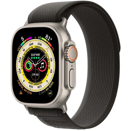 Умные часы Apple Watch Ultra 49mm Titanium Case with Trail Loop ML BlackGray 9240000₽