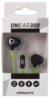 Наушники Kalenji ONEAR 300 green/black